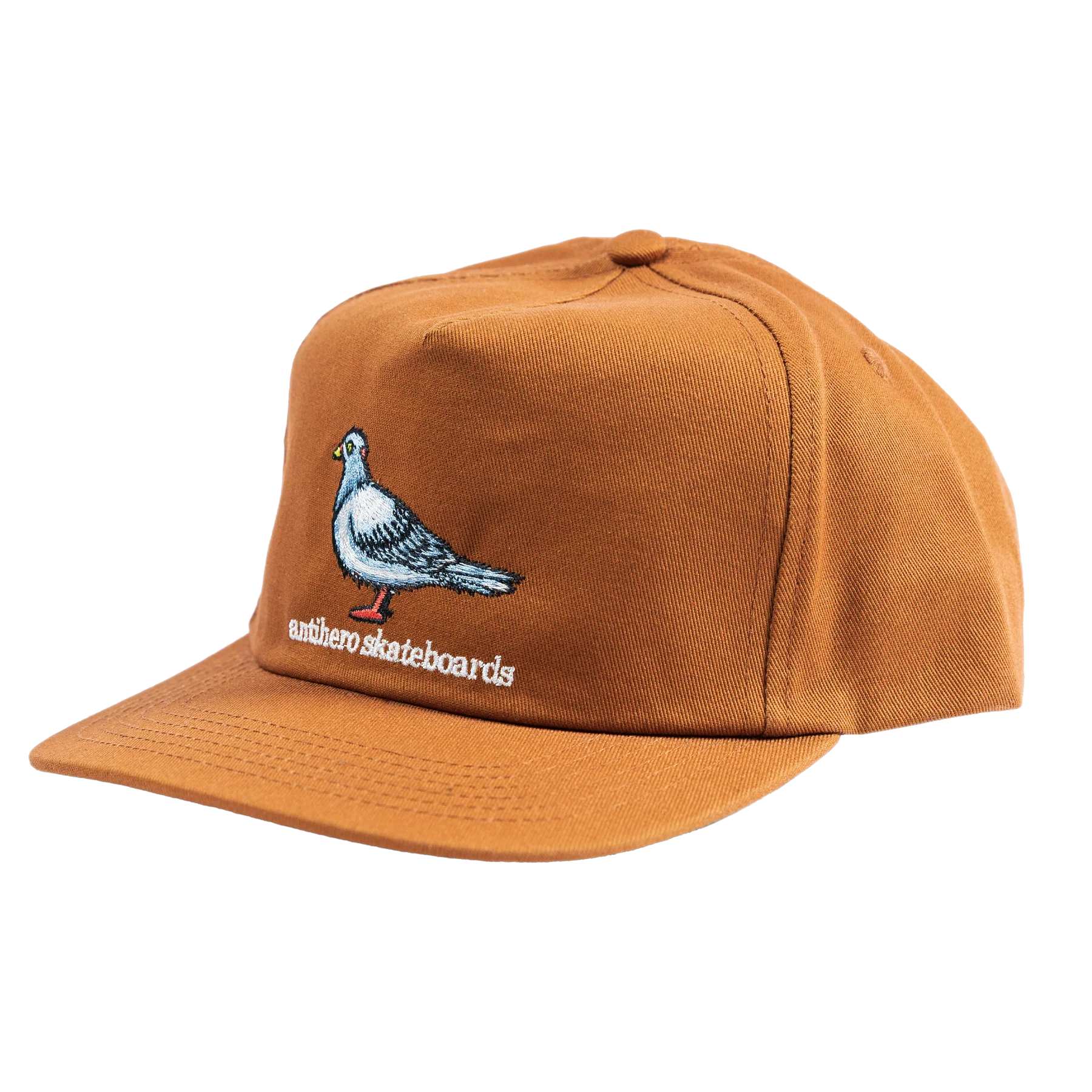 ANTIHERO LIL PIGEON SNAPBACK MED BROWN