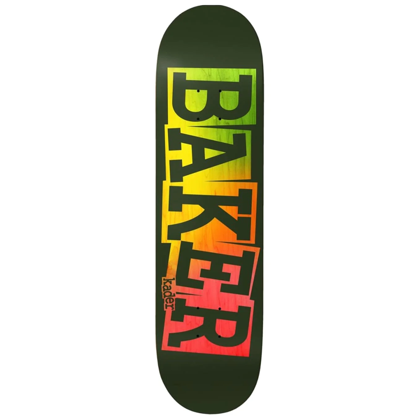 BAKER KADER RIBBON GREEN RAINBOW