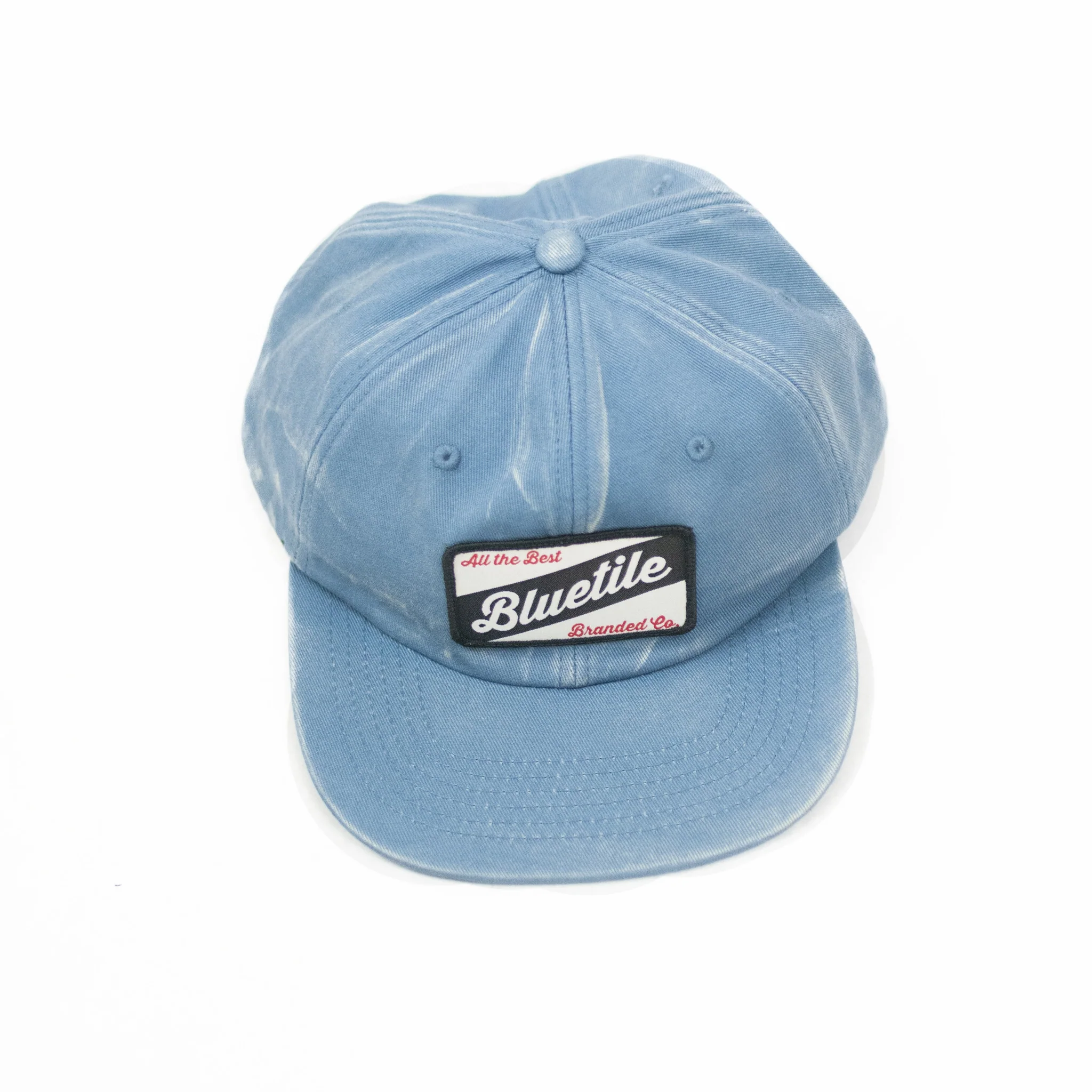 BLUETILE CRAFT PATCH HAT FADED DENIM - Image 3