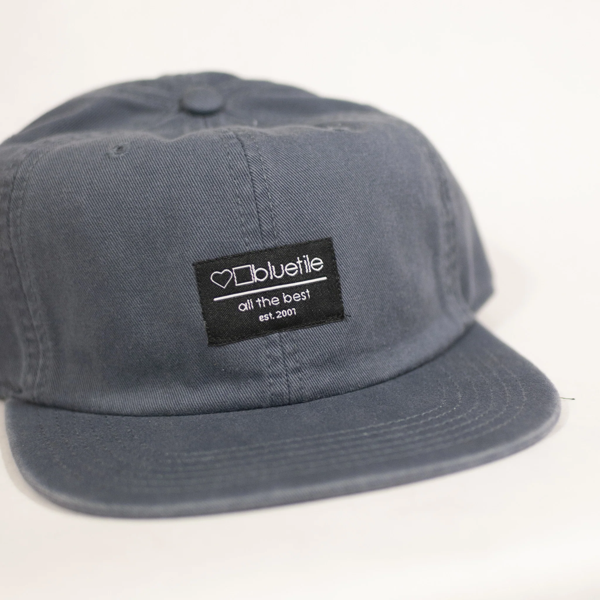BLUETILE SUPPLY PATCH HAT PETROL BLUE - Image 2