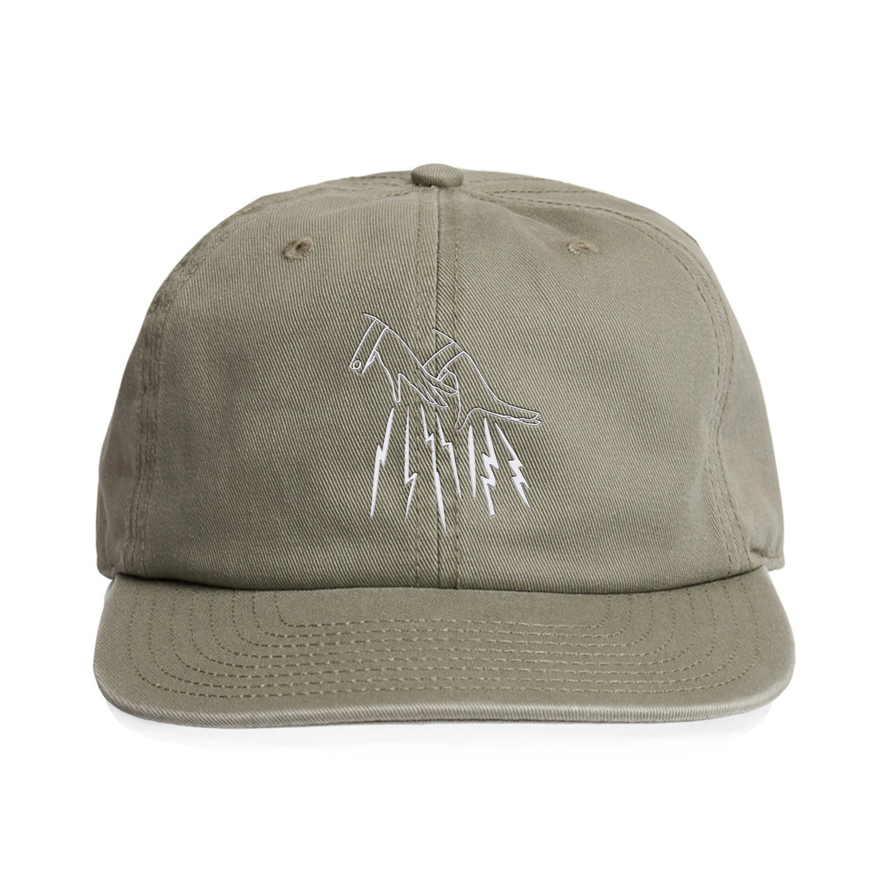 FAKE JUNK LOGO DAD HAT EUCALYPTUS