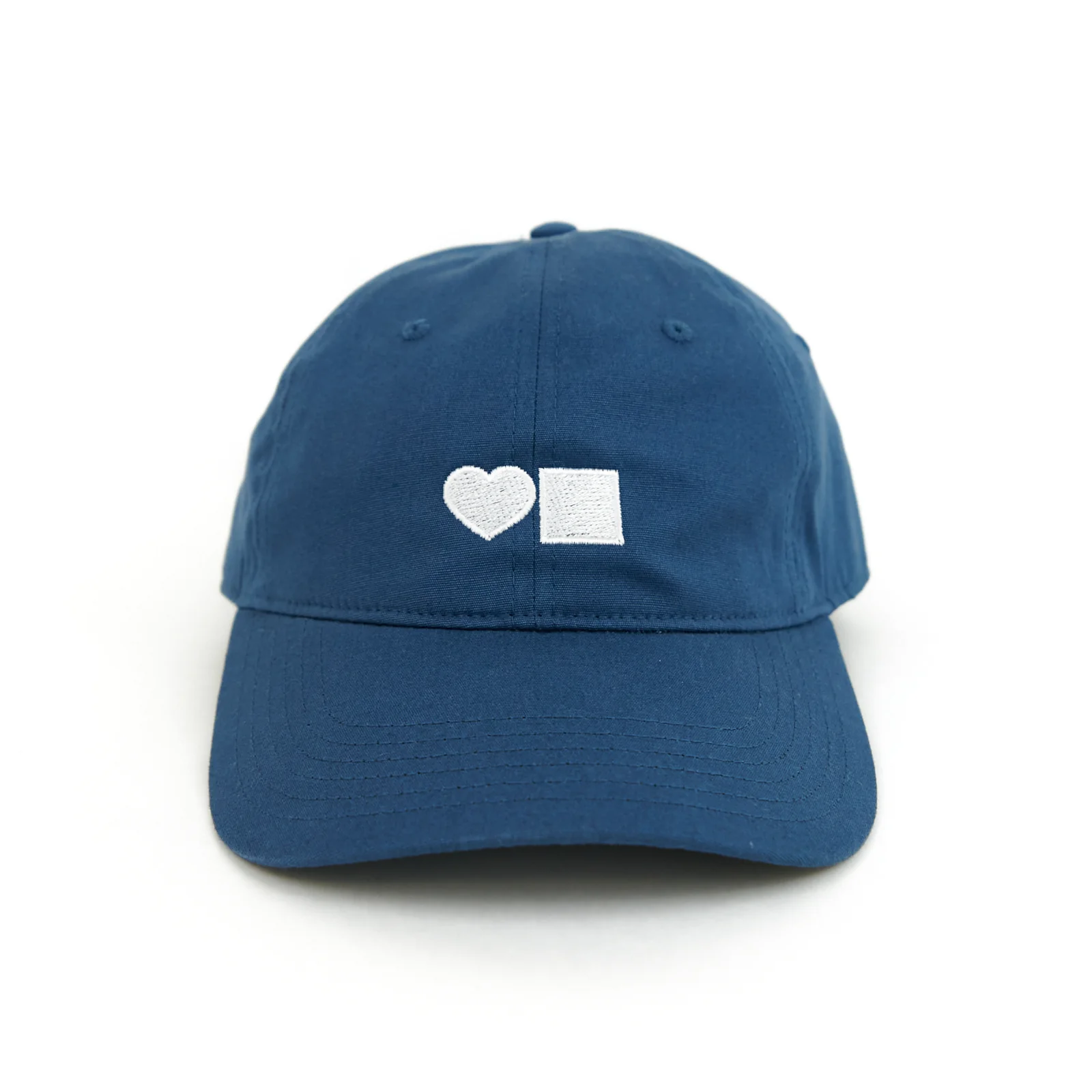 BLUETILE LOVE SIX PANEL HAT HARBOUR BLUE