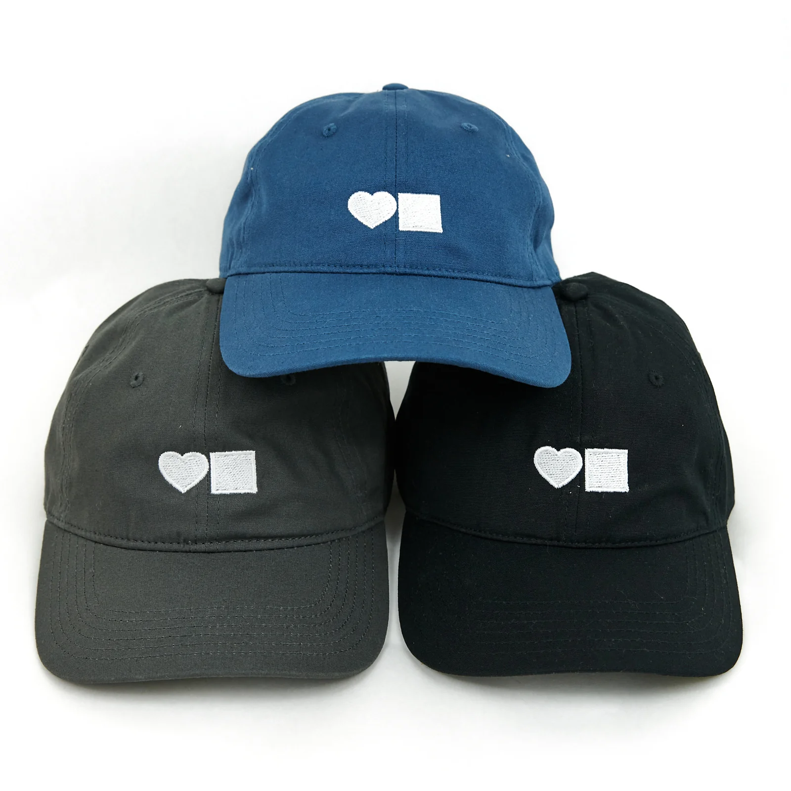 BLUETILE LOVE SIX PANEL HAT HARBOUR BLUE - Image 3