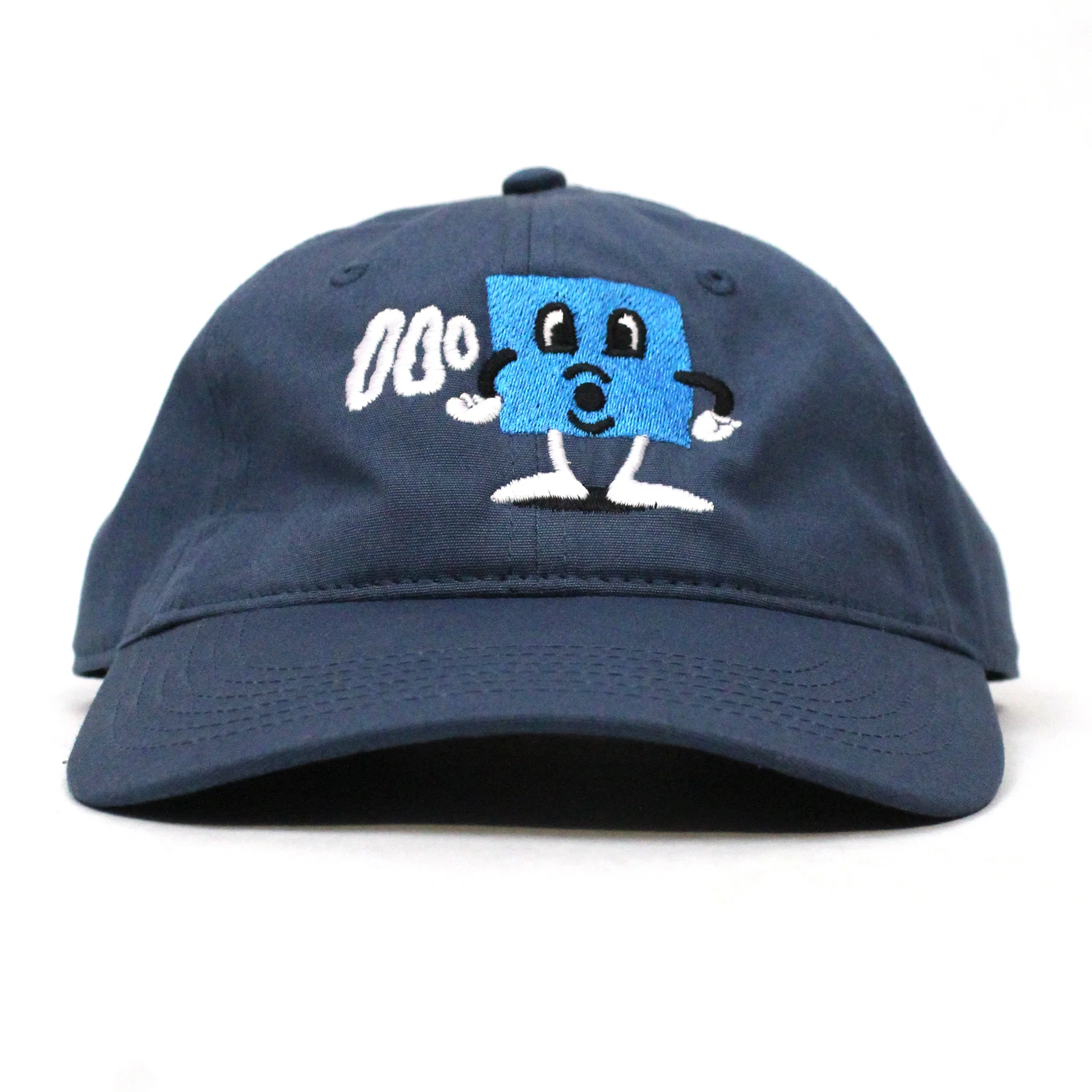 BLUETILE PUFF SQUARE DAD HAT HARBOR BLUE