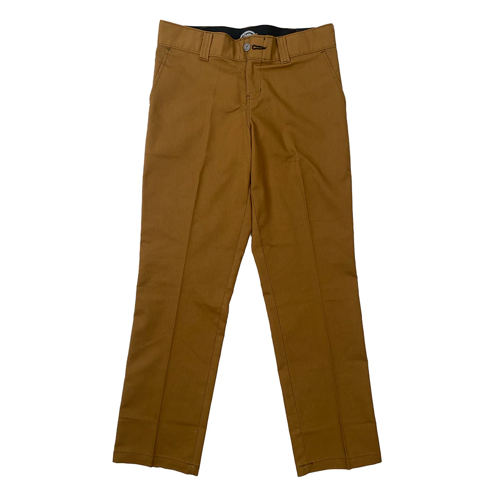 BLUETILE SLIM FIT DICKIES TWILL PANT BROWN
