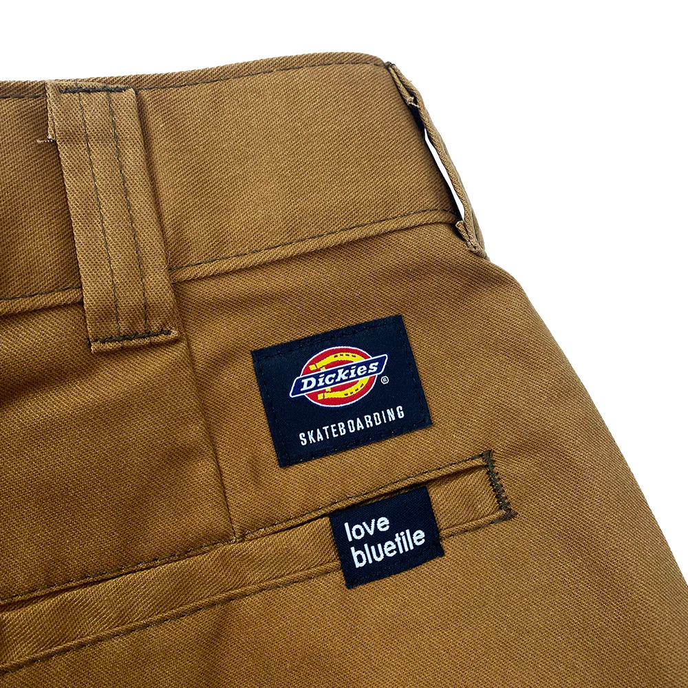 BLUETILE SLIM FIT DICKIES TWILL PANT BROWN - Image 3