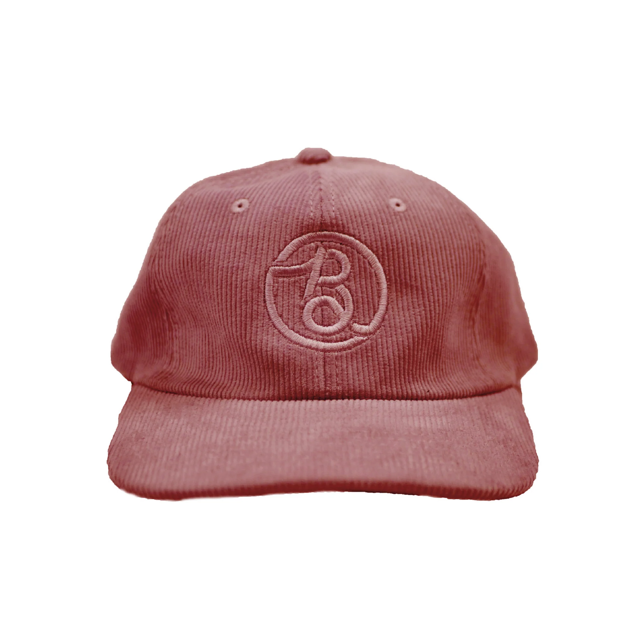 BLUETILE SUPPLY CO CORDUROY STRAP BACK CORAL