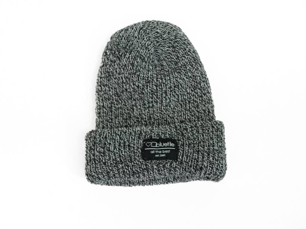 BLUETILE SURPLUS KNIT BEANIE ZEBRA