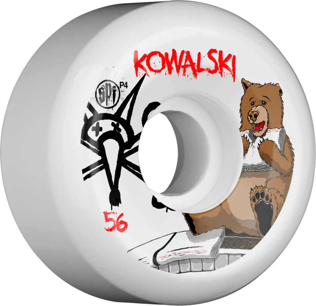 BONES WHEELS SPF PRO KOWALSKI BEAR 56MM P5