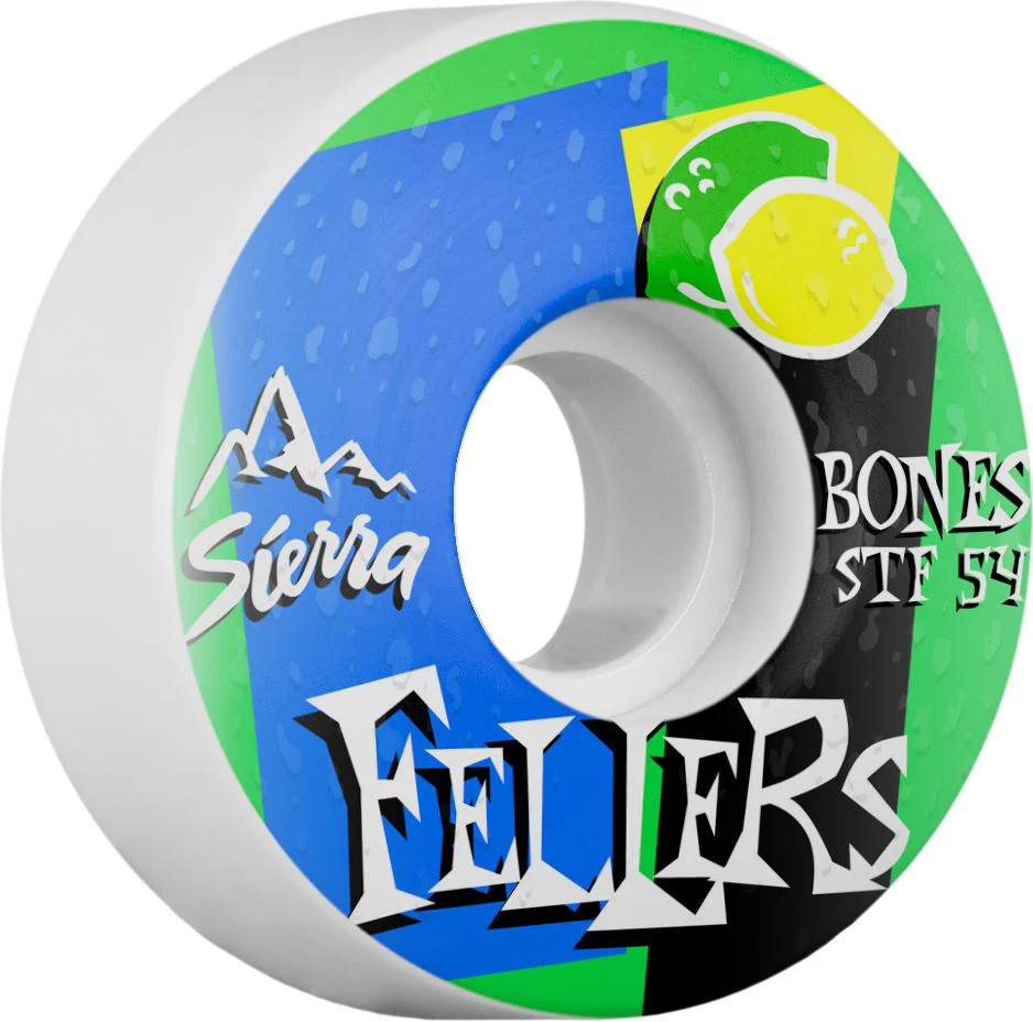 BONES WHEELS STF PRO FELLERS MIST 54MM V3