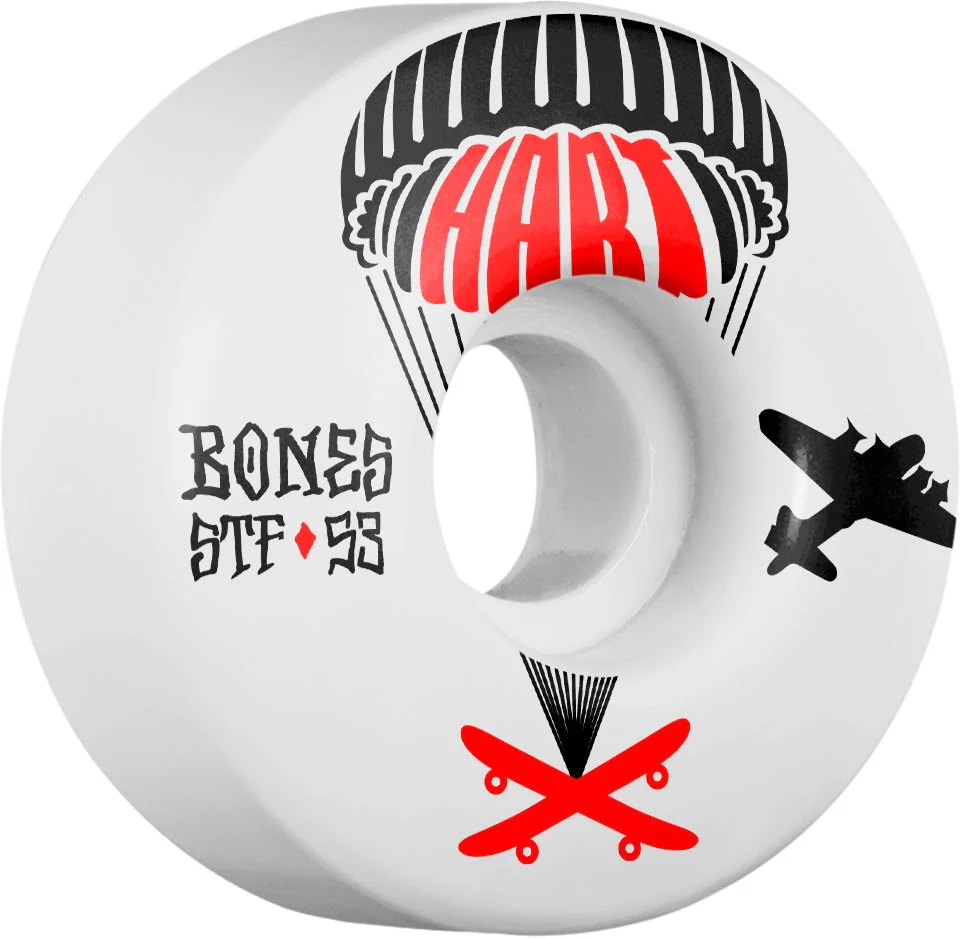 BONES WHEELS STF PRO HART DROP BOARDS 53MM V1