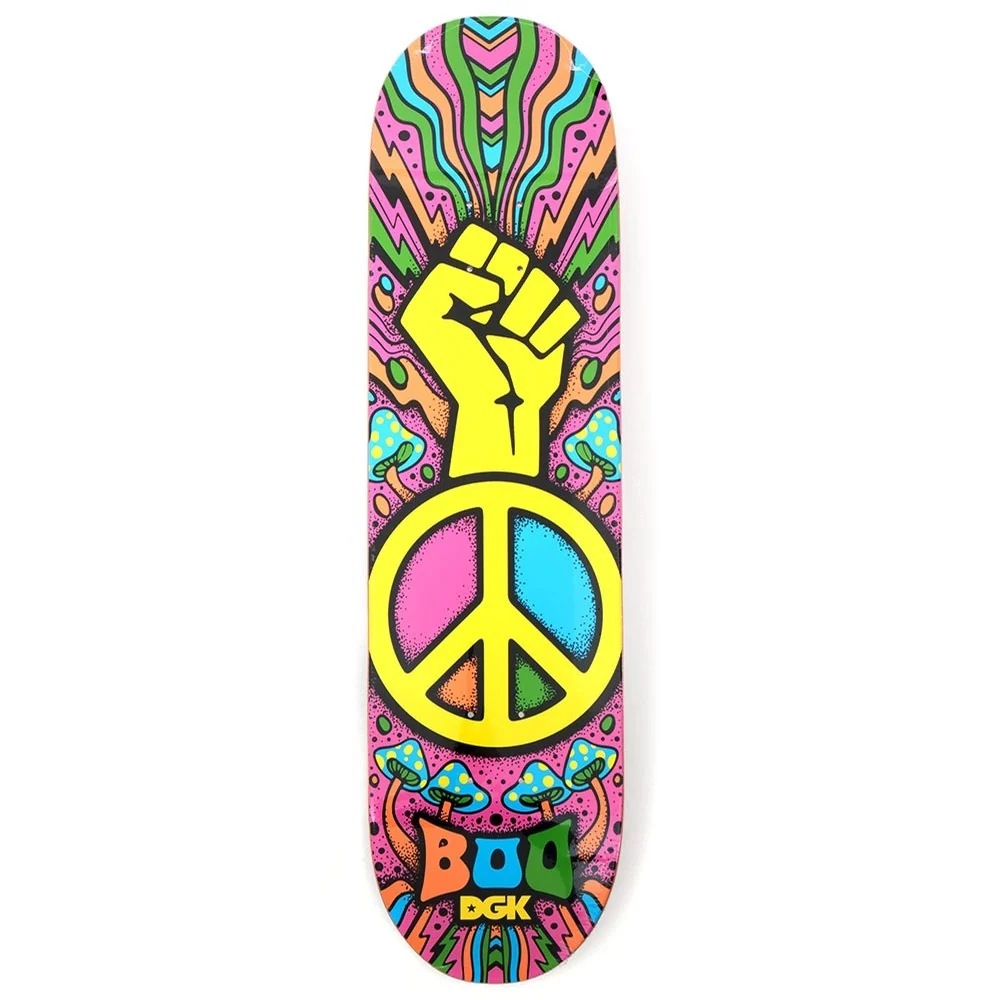 DGK BOO BLACK PEACE 8.25