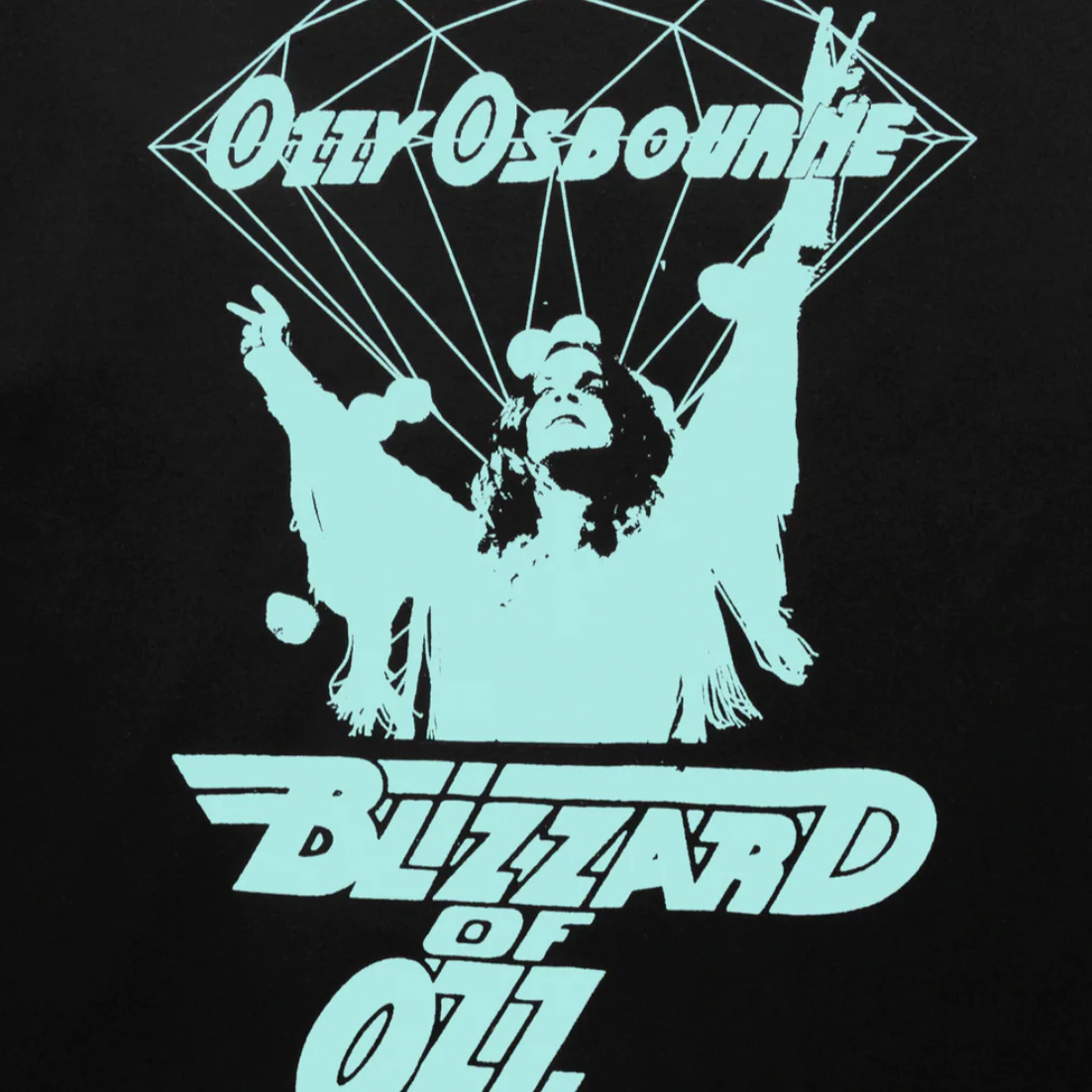 DIAMOND X OZZY DARK IDOL TEE BLACK - Image 2