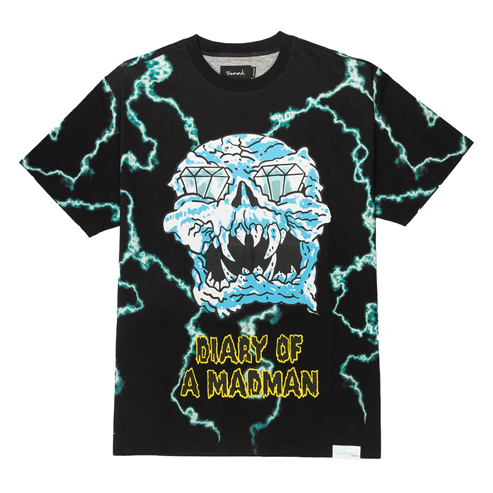 DIAMOND x OZZY MAD LIGHTNING TEE