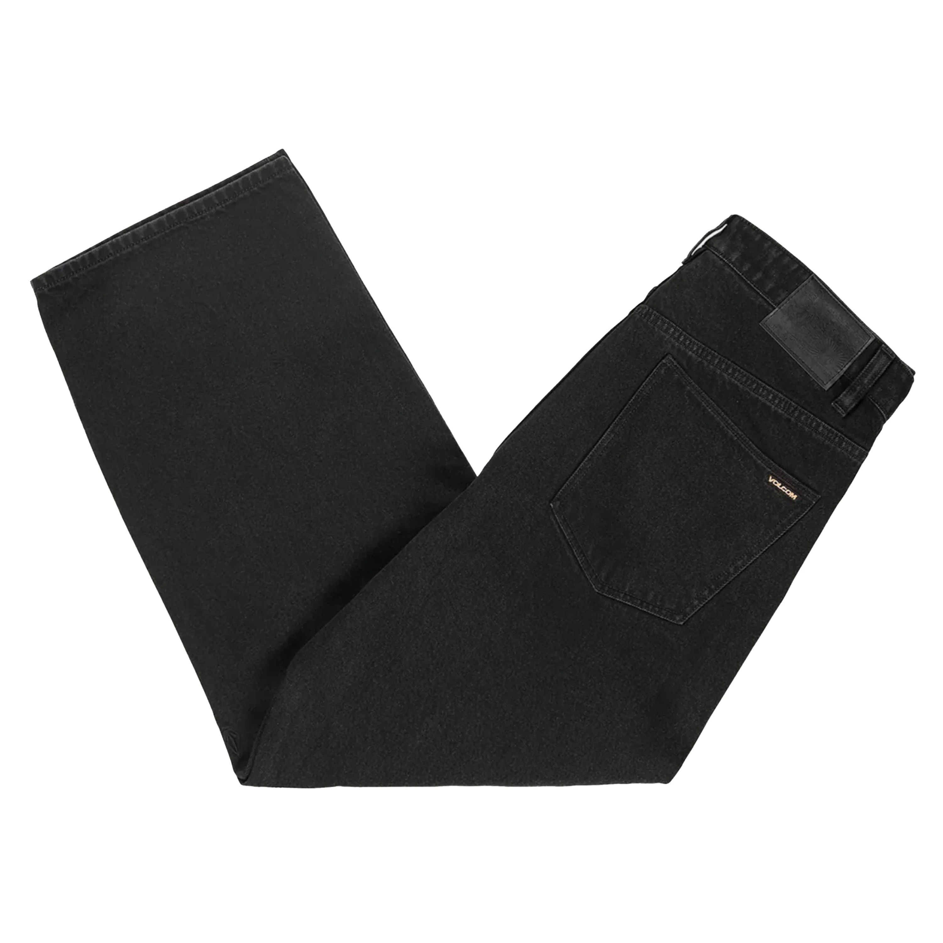 VOLCOM BILLOW DENIM LOOSE FIT BLACK - Image 2