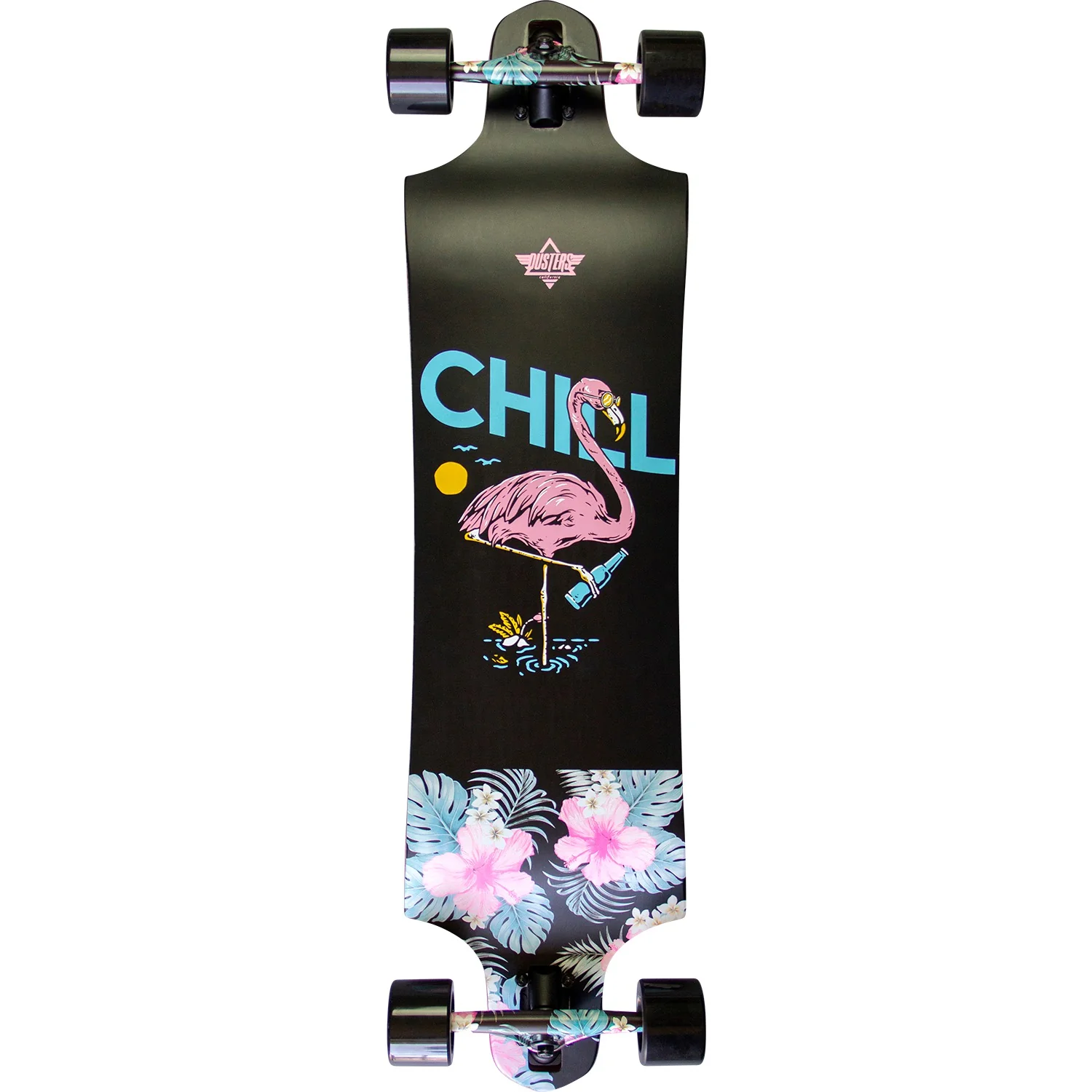 DUSTERS CHILL 38" LONGBOARD BLACK