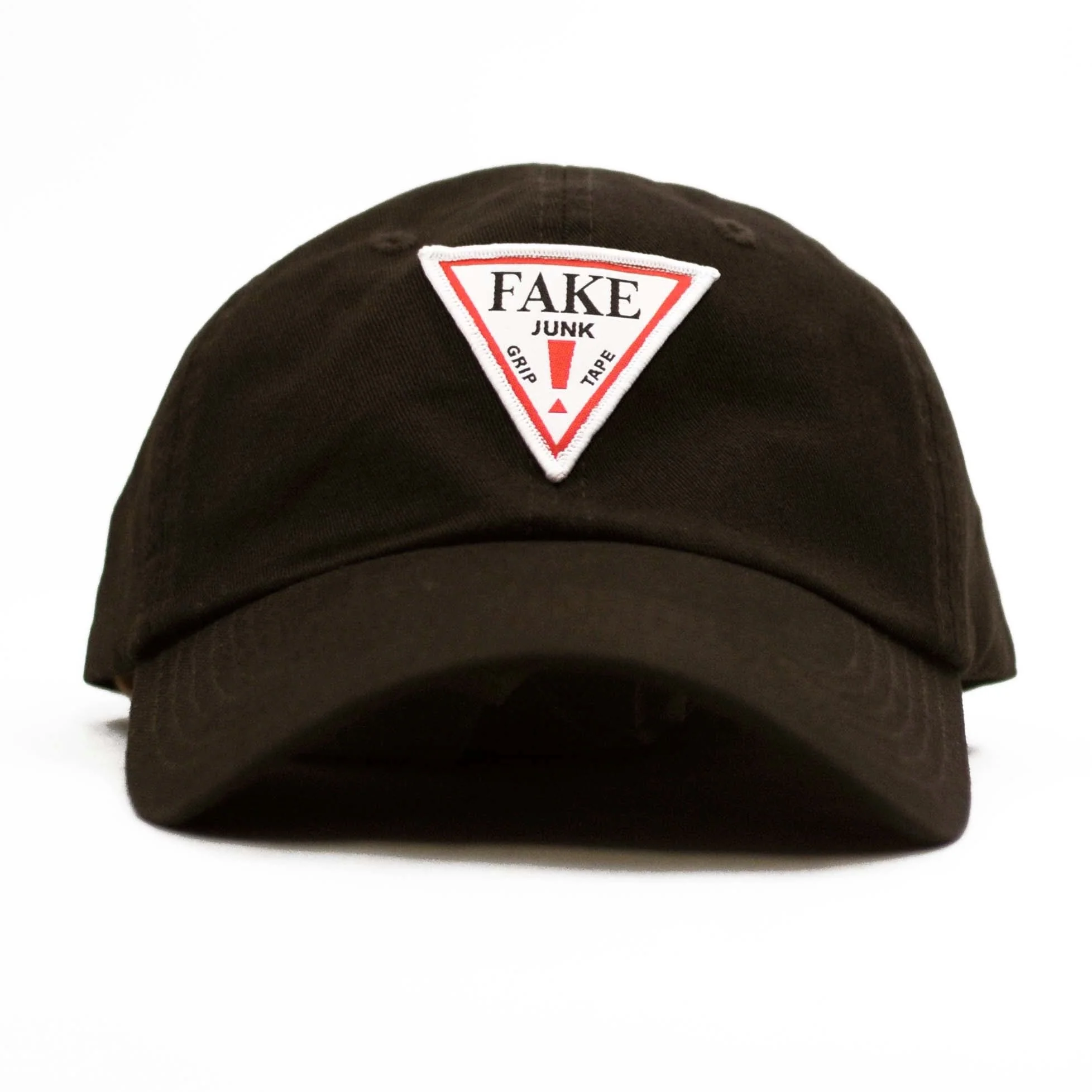 FAKE JUNK PATCH DAD HAT BROWN - Image 2