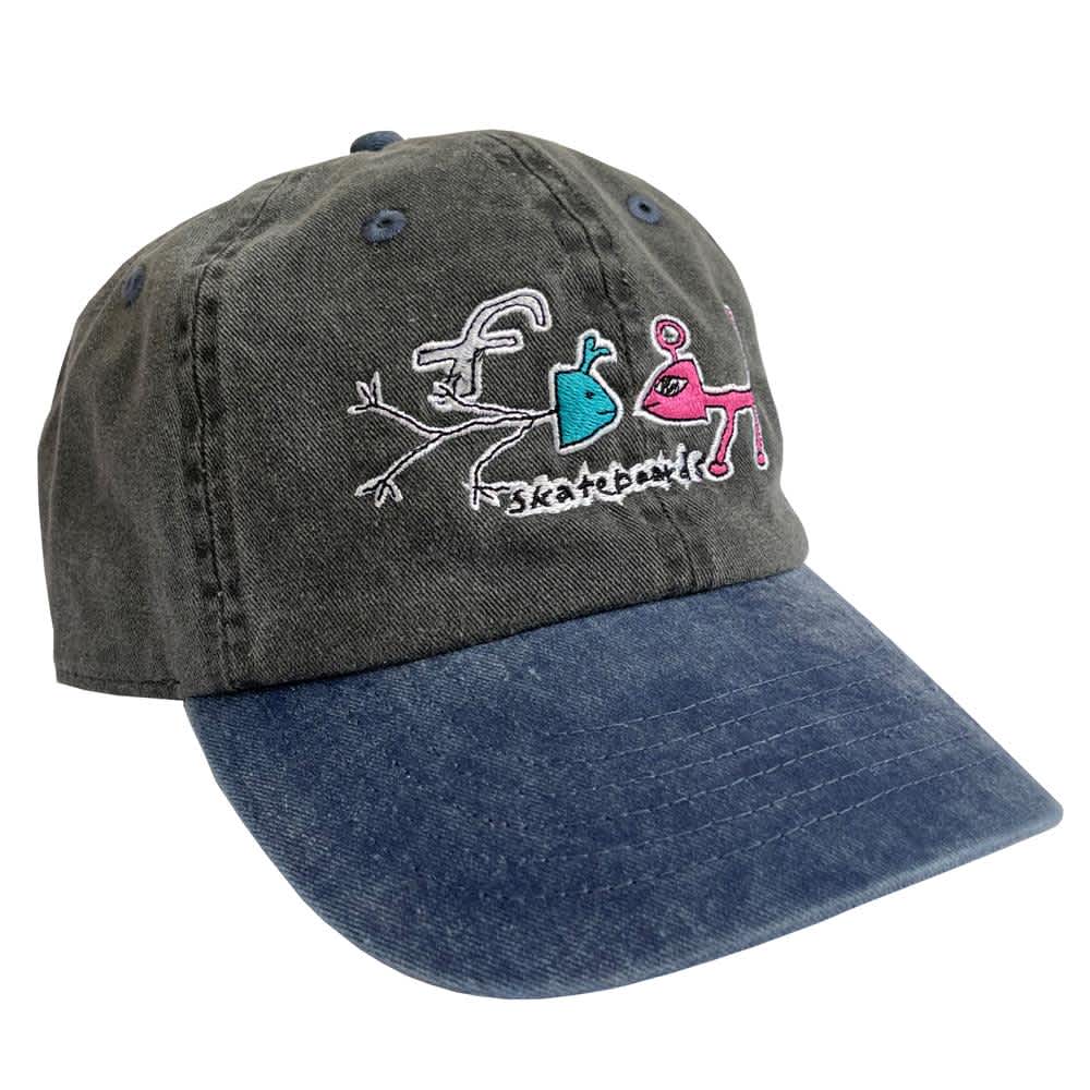 FROG EXISTS! HAT BLACK/BLUE