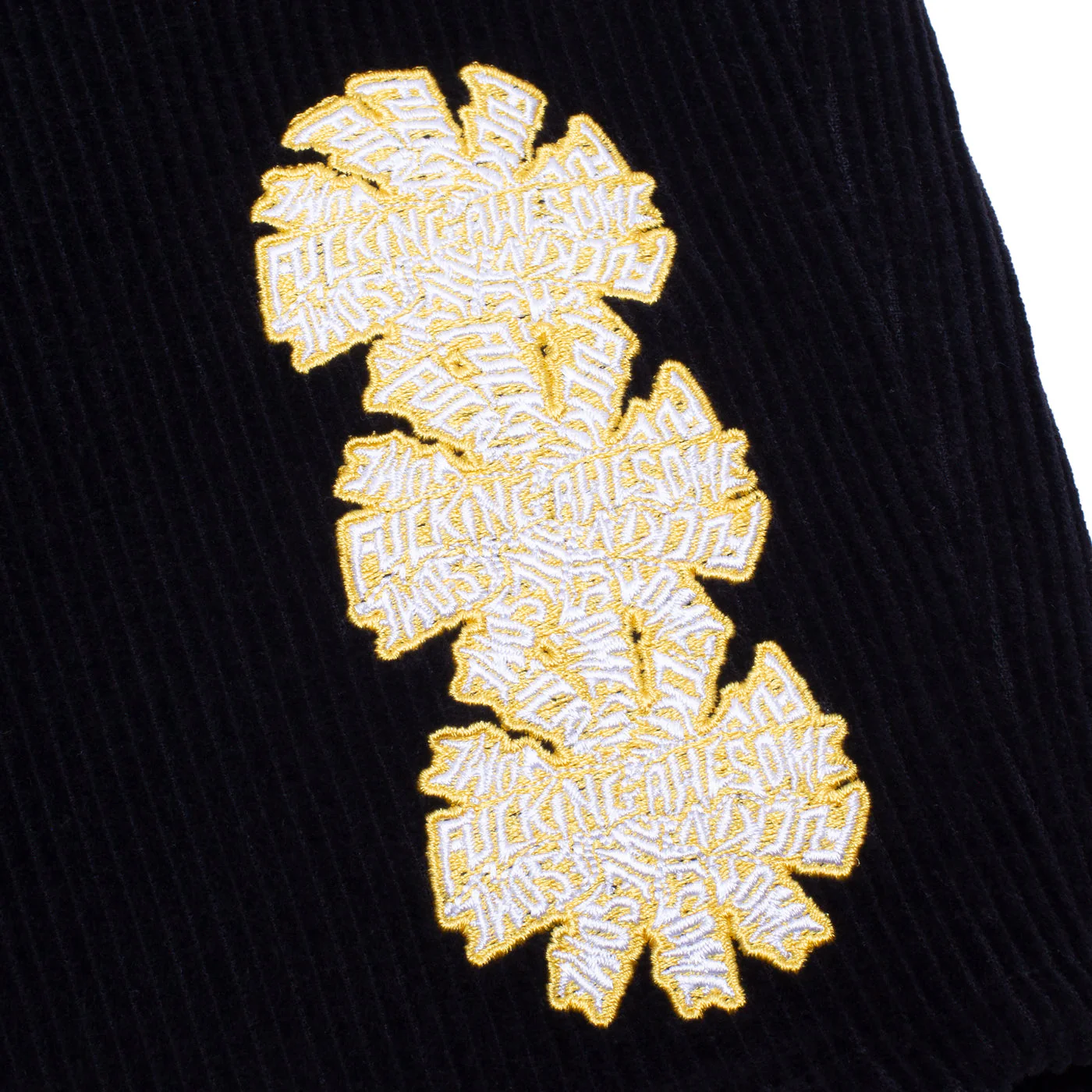 FUCKING AWESOME SPIRAL CORD SHORT BLACK - Image 2
