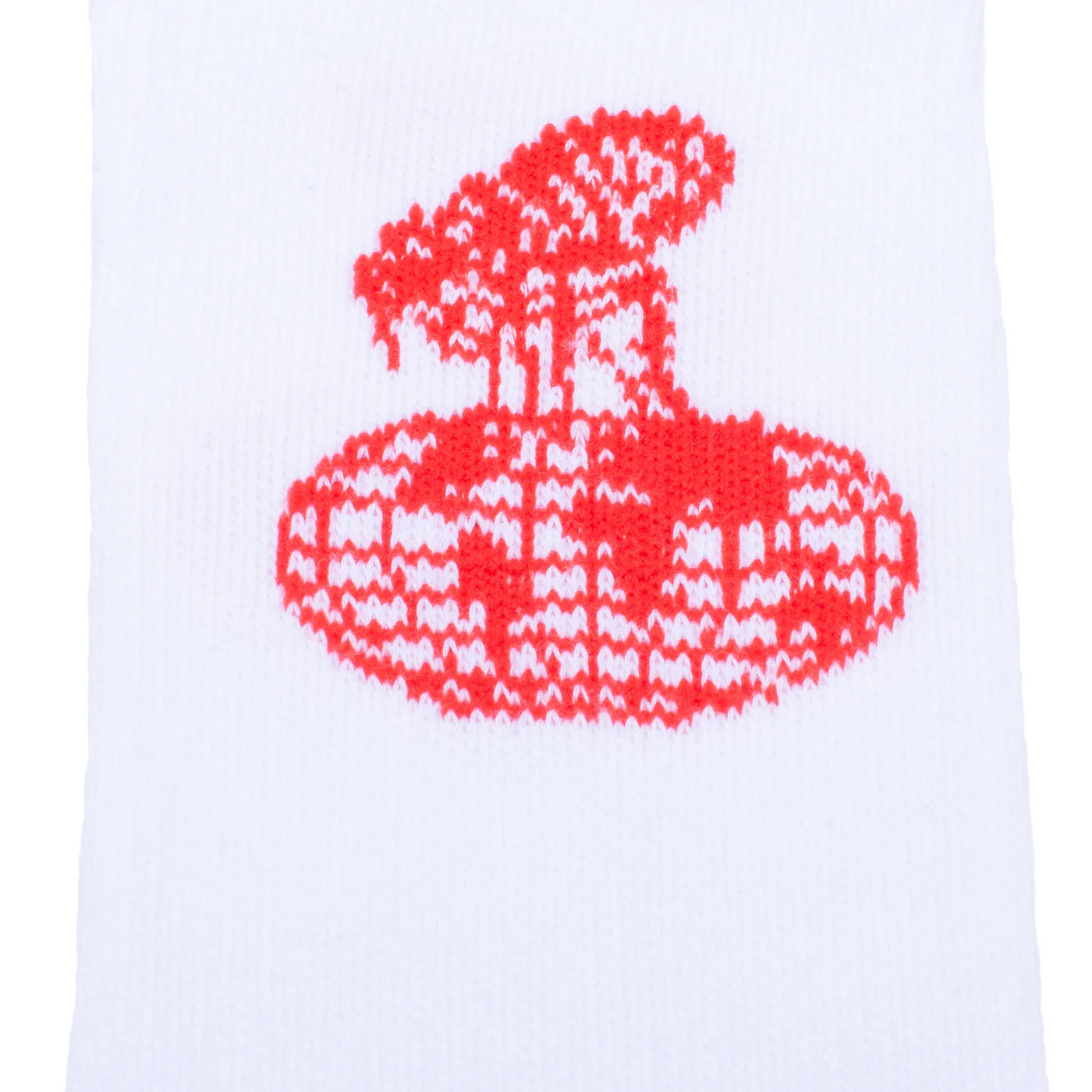 FUCKING AWESOME FLEA SOCK WHITE / RED - Image 2
