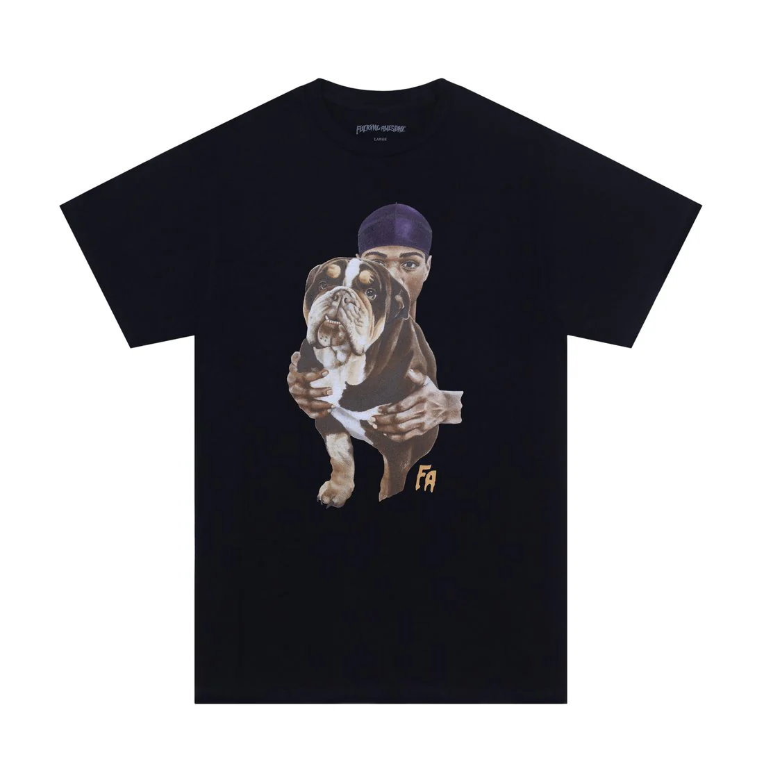 FUCKING AWESOME TJ DOG TEE BLACK