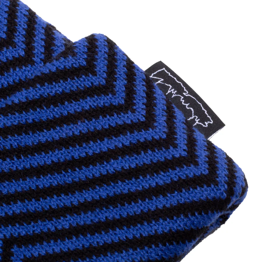 FUCKING AWESOME HURT YOUR EYES BEANIE BLUE - Image 2