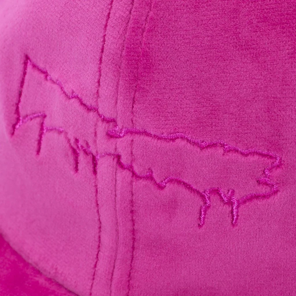 FUCKING AWESOME OUTLINE DRIP PINK UNSTRUCTURED STRAP BACK - Image 2