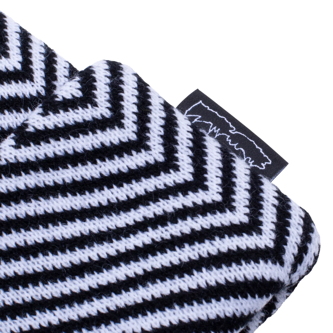 FUCKING AWESOME HURT YOUR EYES BEANIE BLACK - Image 2