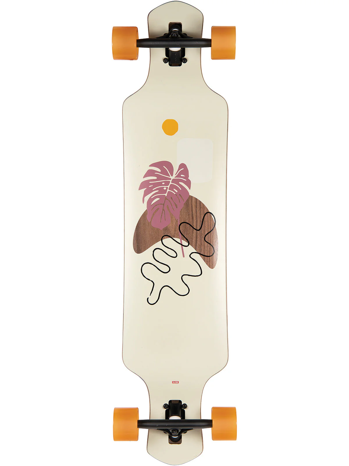 GLOBE GEMINON 40 ROCK "40 LONGBOARD WALNUT/MONSTERA