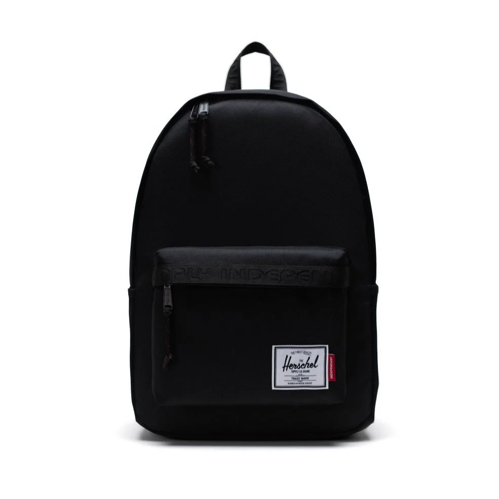 HERSCHEL X INDEPENDENT CLASSIC XL BACKPACK BLACK