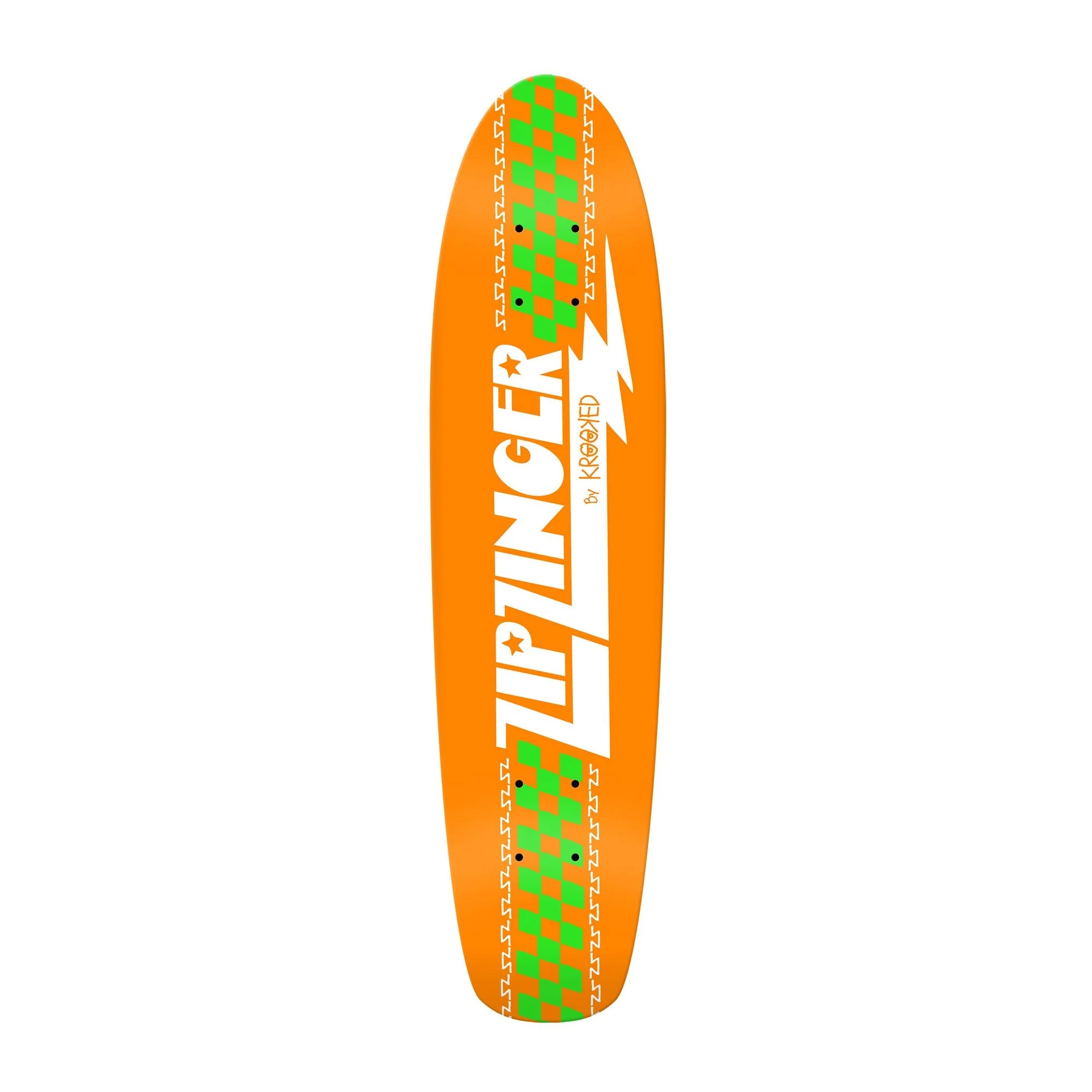 KROOKED ZIP ZINGER 7.75 CLASSIC ORANGE