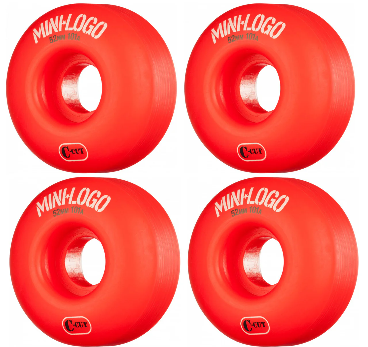 MINI LOGO C-CUT RED 101a 52MM - Image 2