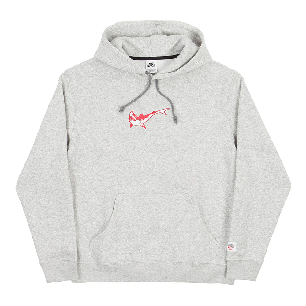 NIKE SB OSKI ORANGE LABEL HOODIE GREY
