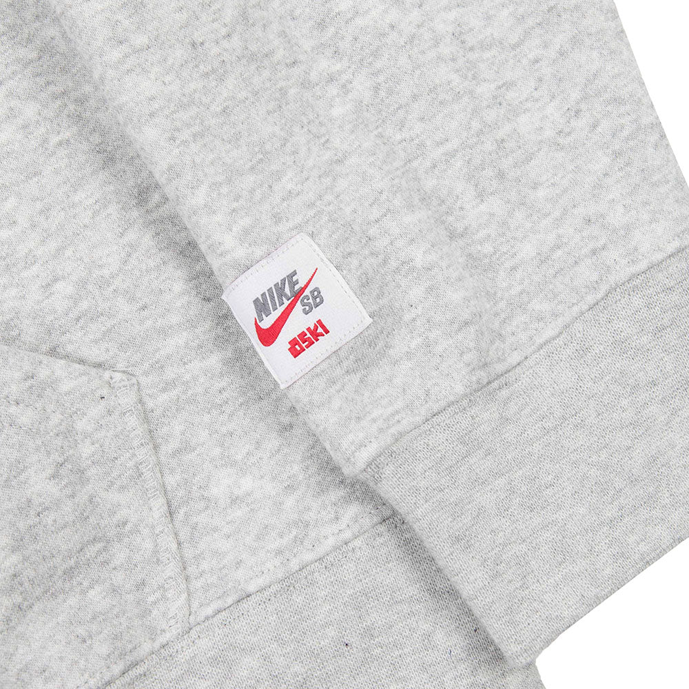 NIKE SB OSKI ORANGE LABEL HOODIE GREY - Image 4