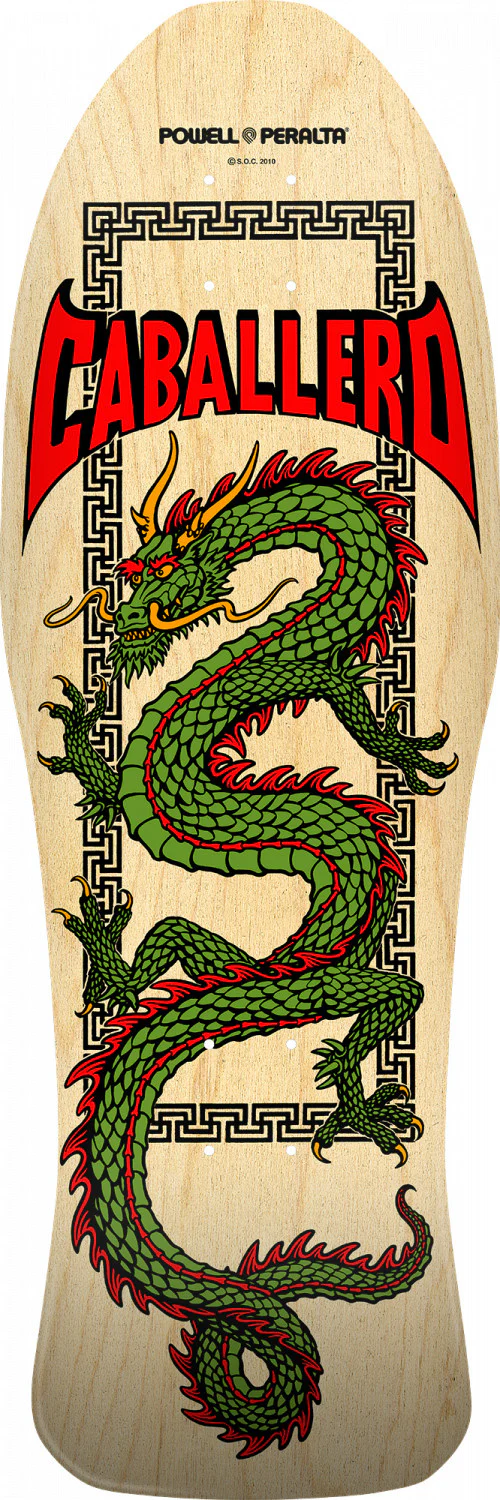 POWELL PERALTA CAB CHIN DRAGON 10X30 NATURAL
