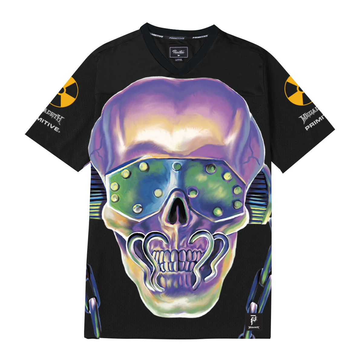 PRIMITIVE X MEGADETH RATTLEHEAD JERSEY