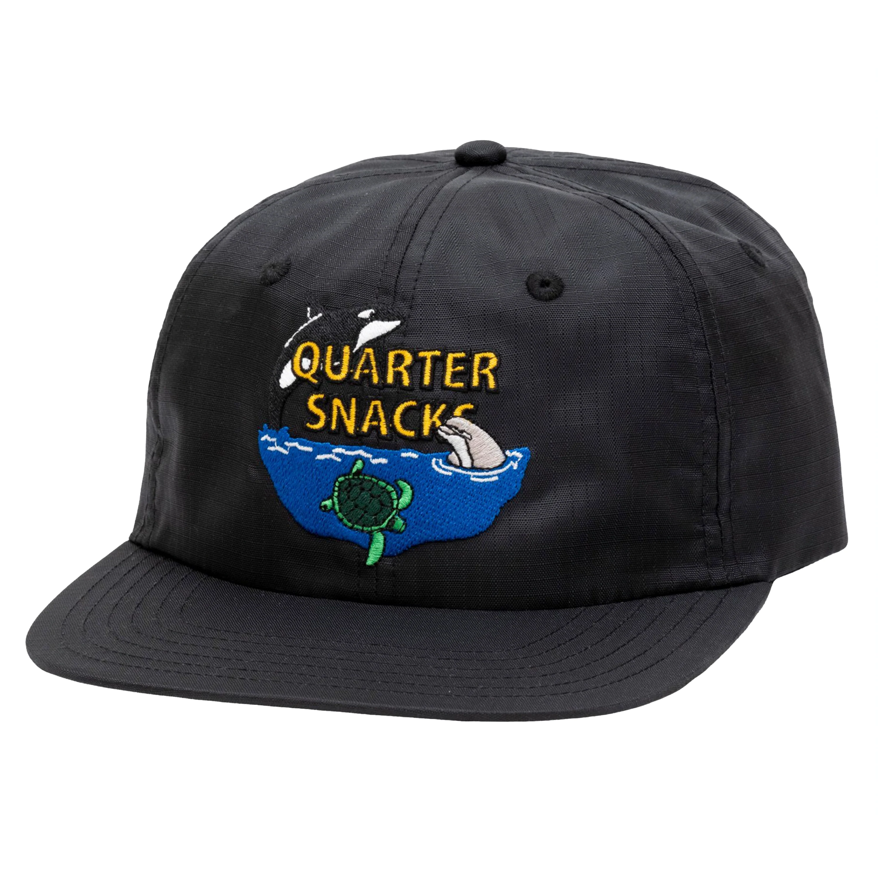 QUARTERSNACKS AQUATIC CAP BLACK