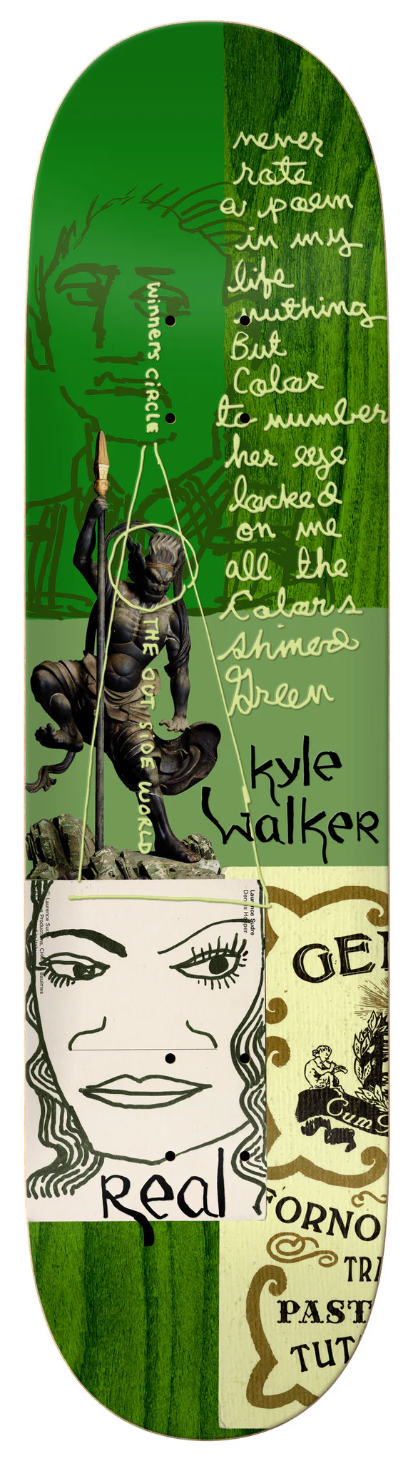 REAL WALKER POSTCARDS FROM MARK 8.38