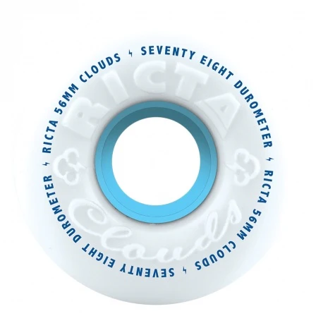RICTA CLOUDS 56MM 78A WHITE/BLUE