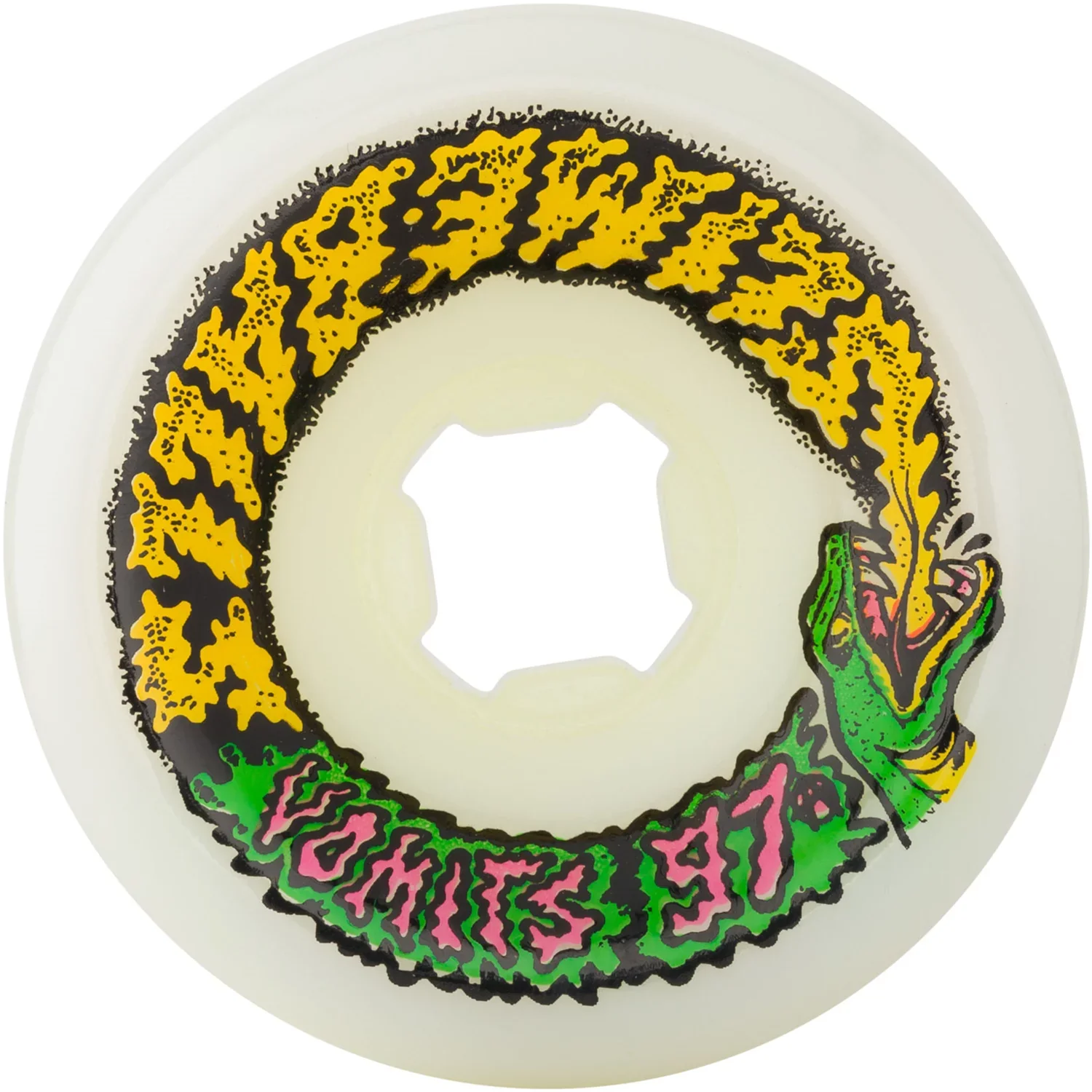 SLIME BALLS SNAKE VOMIT 97A WHITE 60MM