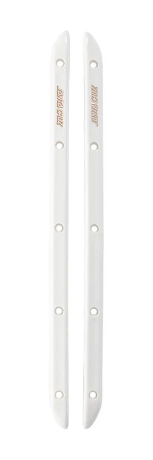 SANTA CRUZ SLIMLINE HSR BEVELED BOARD RAILS WHITE - Image 2