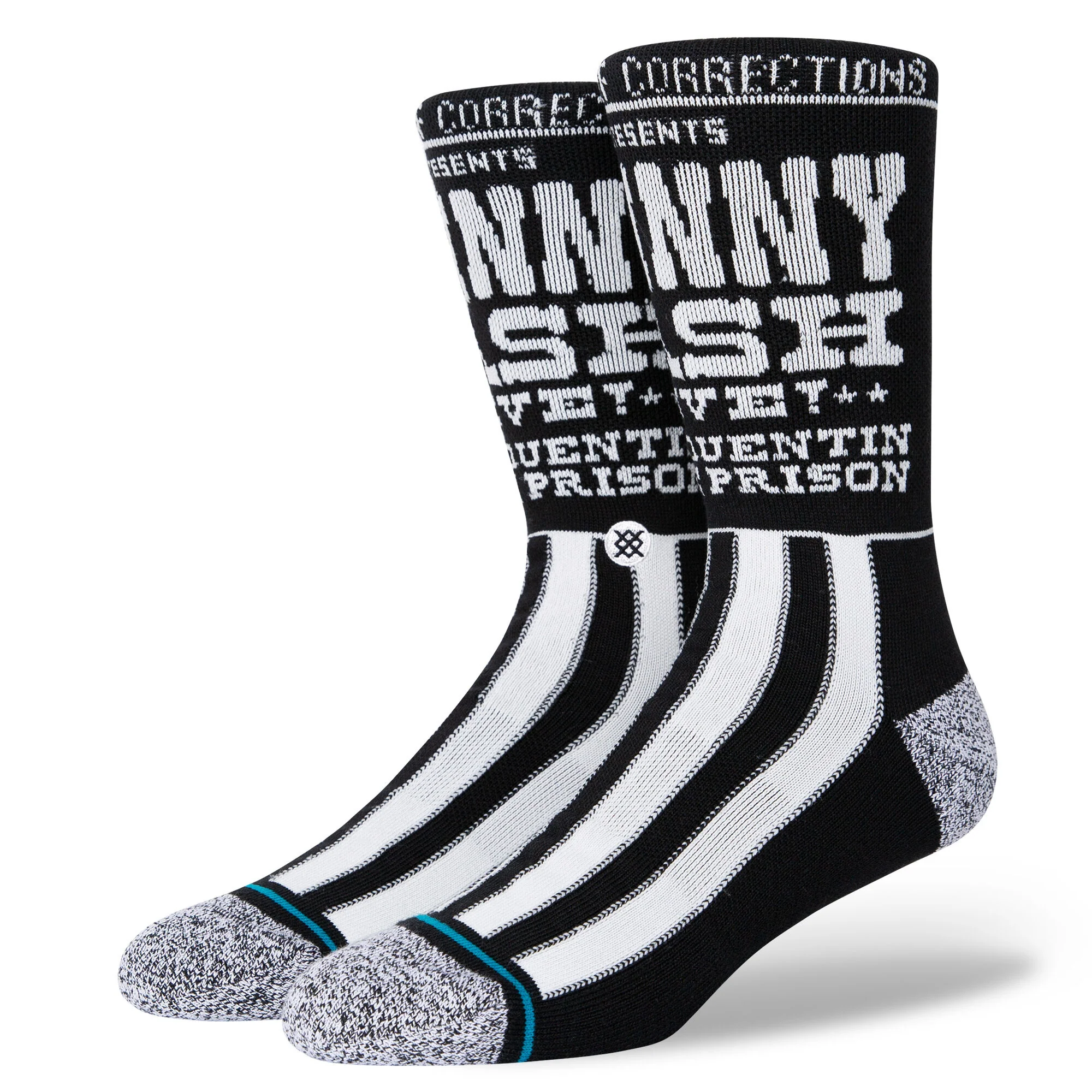 STANCE SOCKS JOHNNY CASH CORRECTIONS LARGE