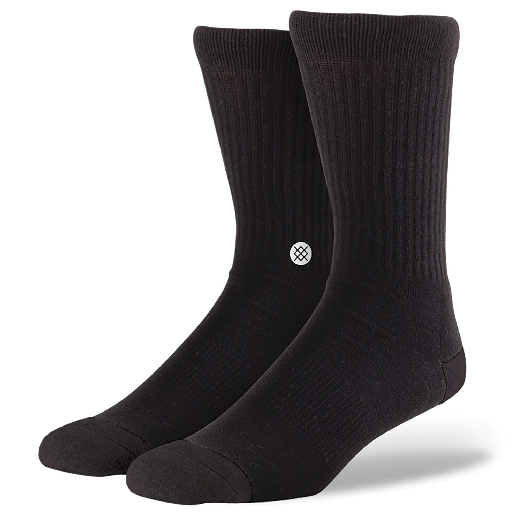 STANCE SOCKS ICON 3 PACK BLACK MED - Image 2