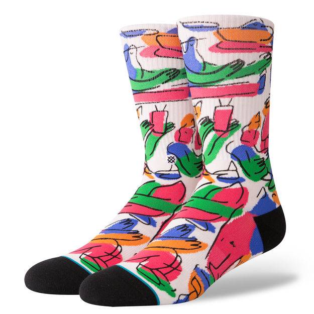 STANCE SOCKS MIDDLE OF SOMEWHERE LARGE