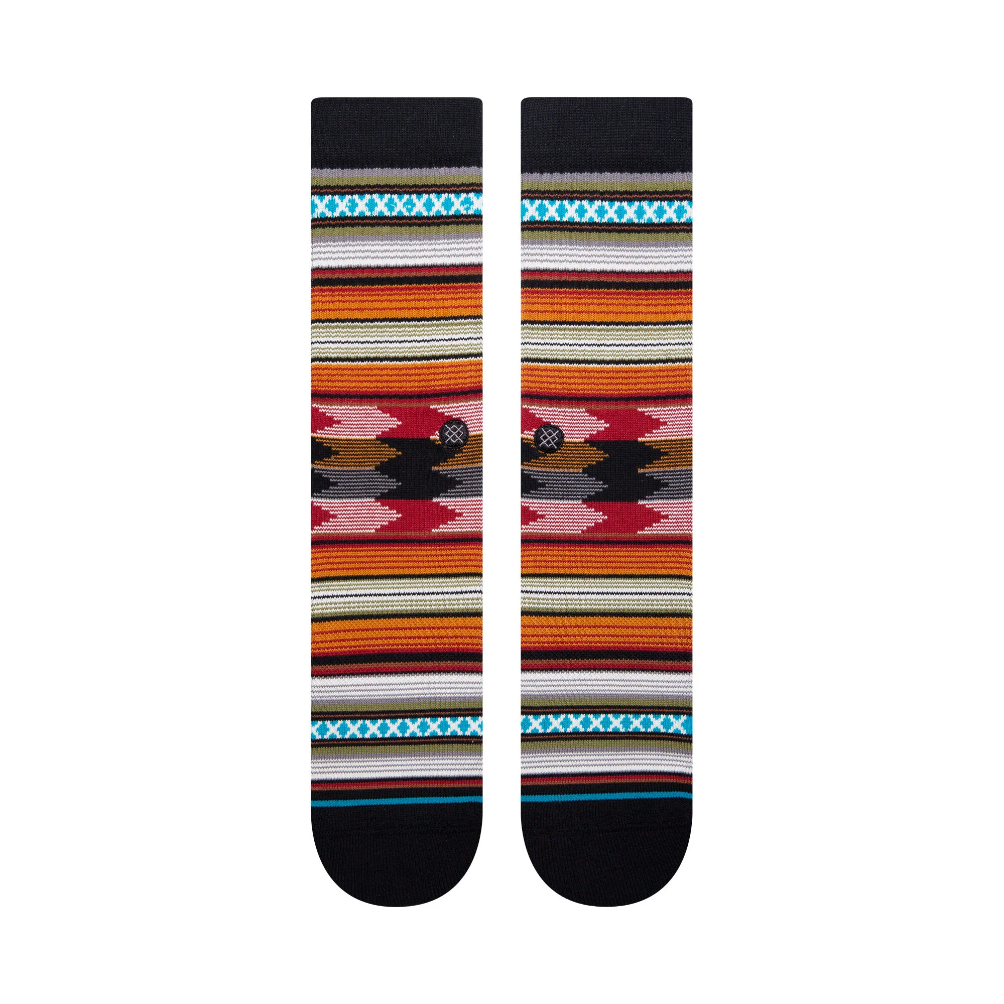 STANCE SOCKS BARON BLACK LARGE - Image 2