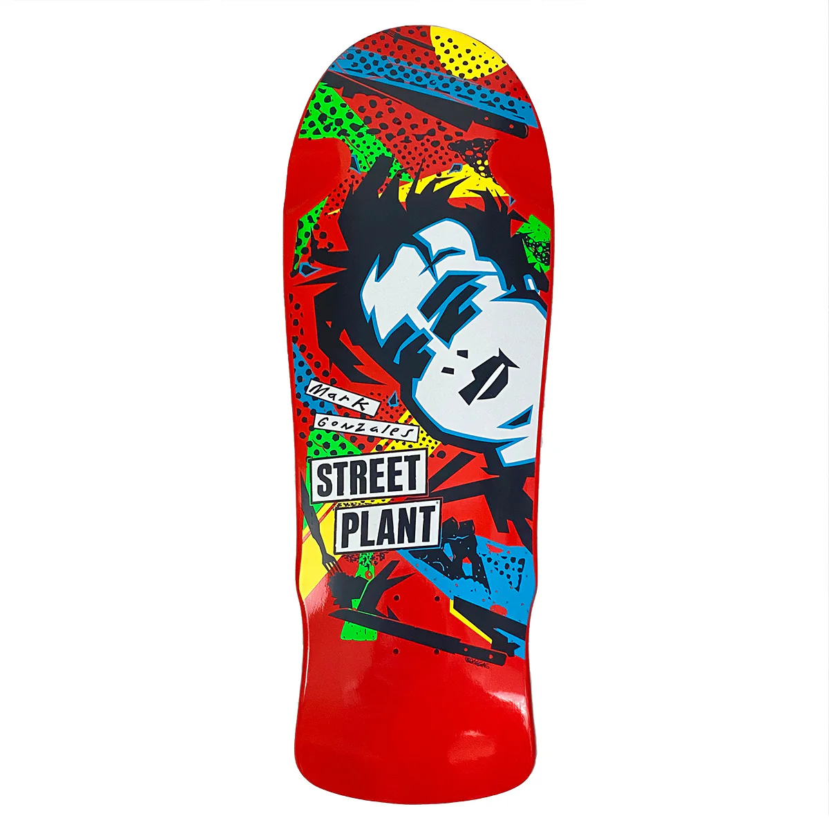 STREET PLANT X GONZ DECK 11.25 RED