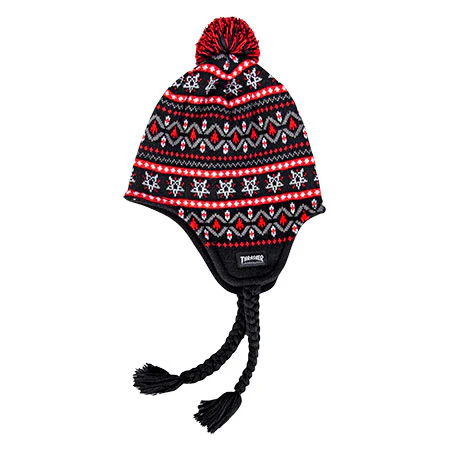 THRASHER MAG LOGO SHERPA BEANIE