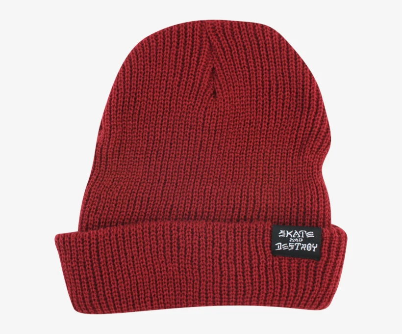 THRASHER SKATEGOAT / SKATE & DESTROY BEANIE MAROON