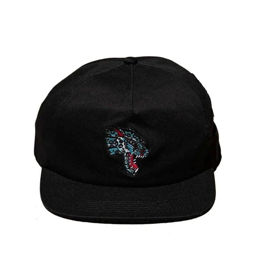 THRASHER LEOPARD MAG SNAPBACK BLACK