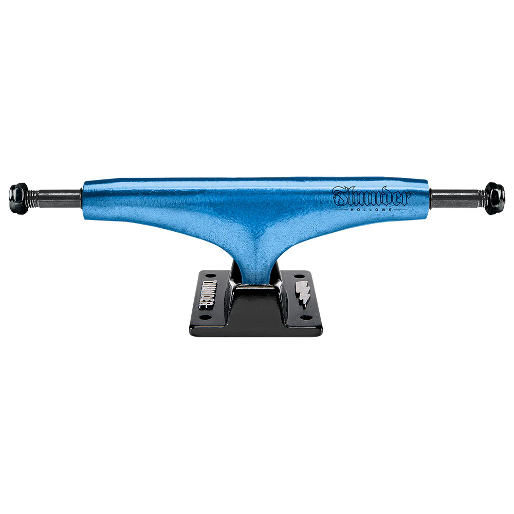 THUNDER TRUCKS 149 HOLLOW METALLIC SCRIPT BLUE (SET OF TWO)